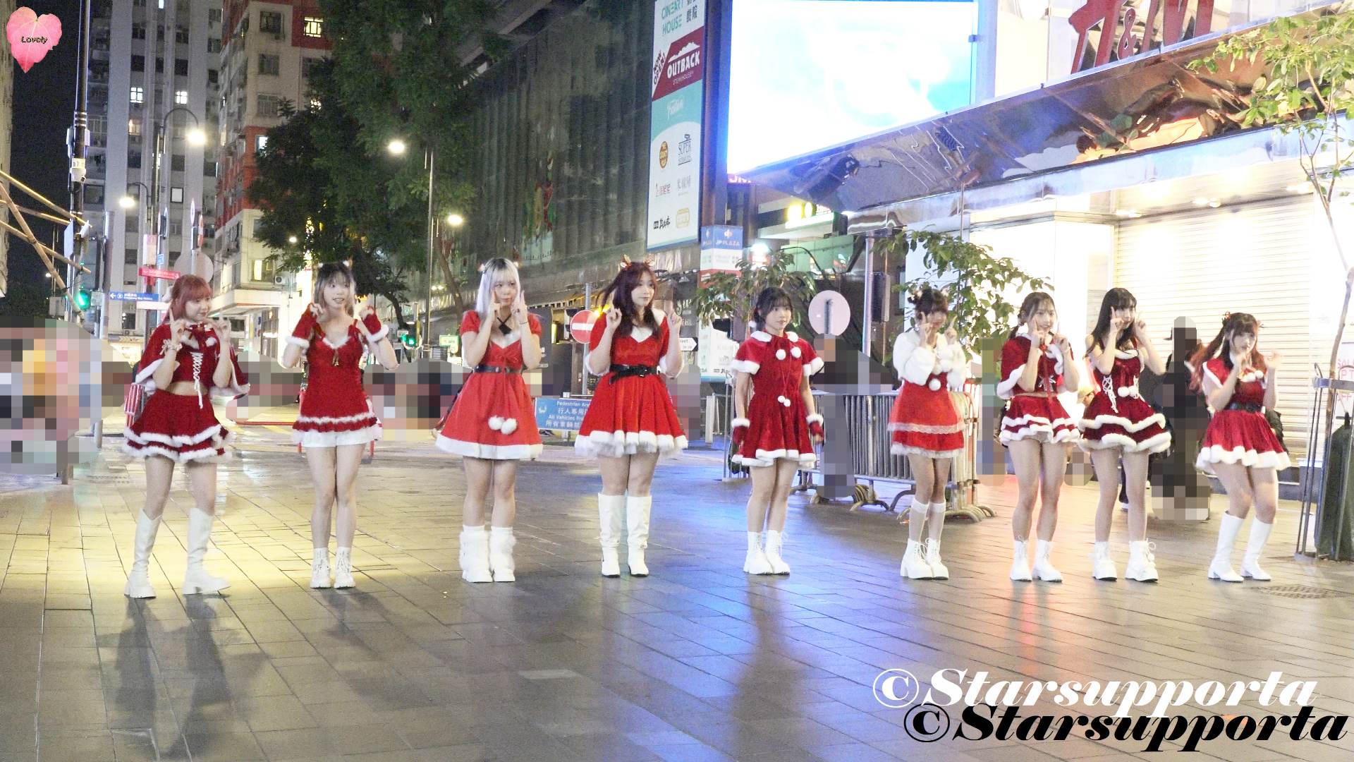 20251220 KPOP dance @ 香港銅鑼灣H&M對出